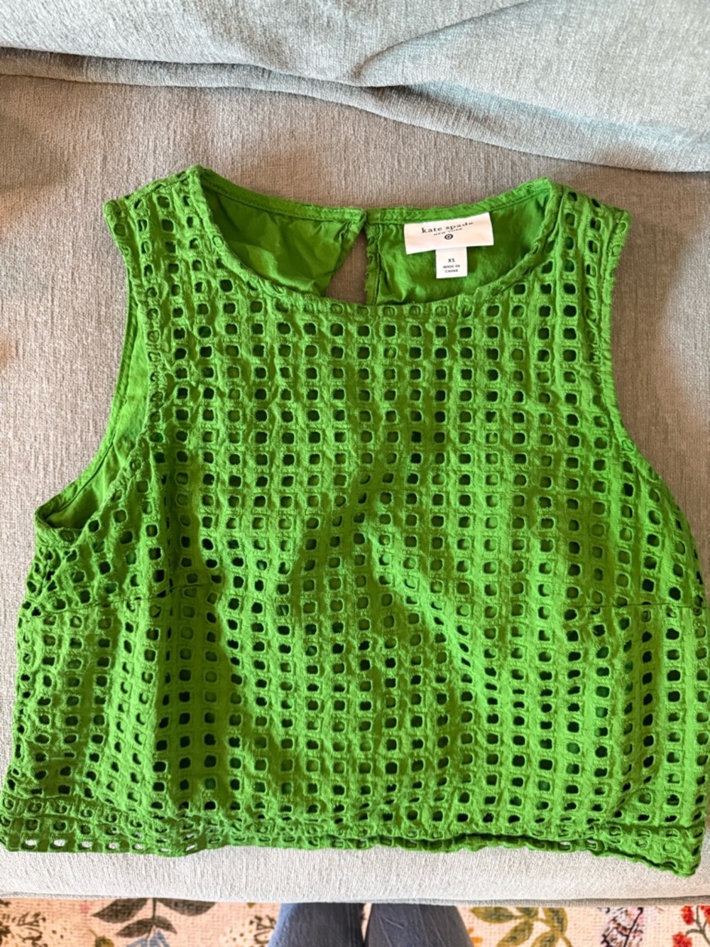 Kate Spade x Target Green Top XS